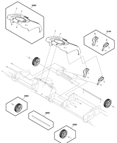 Part Location Diagram of 84003270 Murray Shaft, Axle